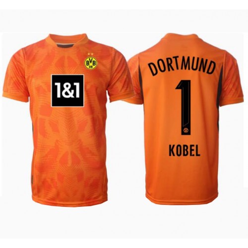 Fotballdrakt Herre Borussia Dortmund Gregor Kobel #1 Keeper Tredjedrakt 2024-25 Kortermet